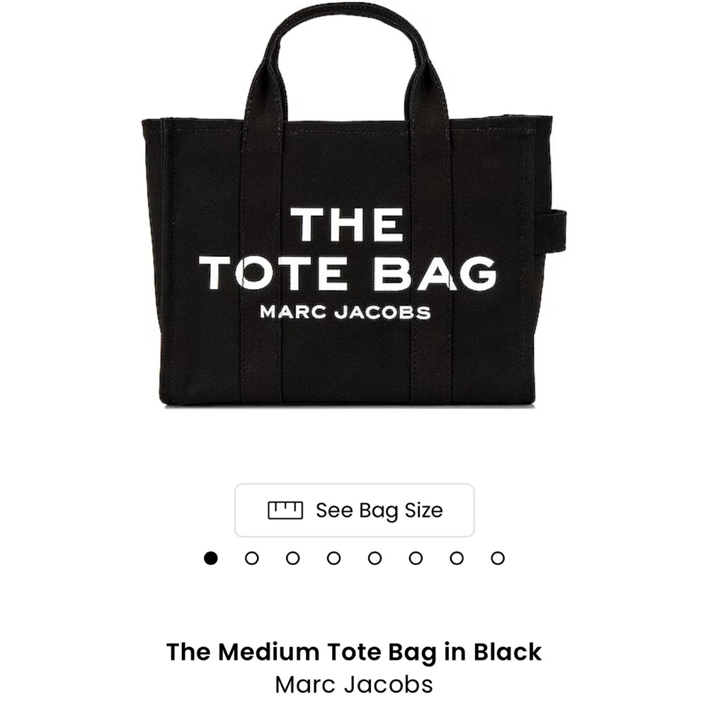 Marc Jacobs Medium Tote Bag in Black